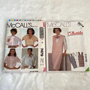 2 McCall's Sewing Patterns